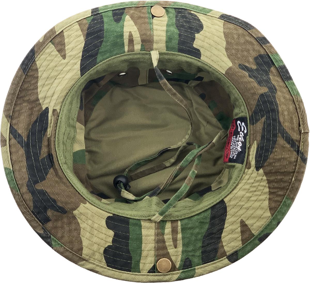 Solid Boonie Hat With String (Fitted)